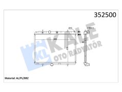 Radyator 301 - 1007 - 2008 - 207 1.6HDI (06+) C2 - C3 Ii - C Elysee 1.4 - 1.6 - 1.4HDI (03+) (mt) Al Pl Brz
