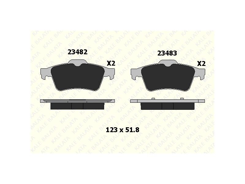 Fren Balatasi Arka Connect