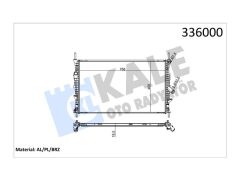 Radyator Transit Custom V362 V363 2.2 TDCI (12+) (mt) Al/pl/brz