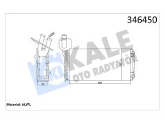 Kalori̇fer Radyatörü Vw Transporter T4 306×157