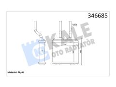 Kalorifer Radyatoru (190X150X33) Corsa B Combo Tigra A