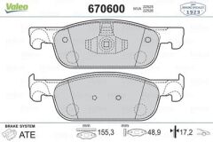 Fren Balatasi Ön Clio Iv Symbol Logan Sandero Buyuk Tip