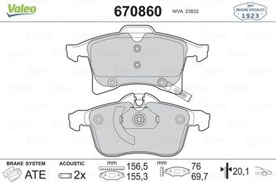 Fren Balatasi Ön Astra H 04> Meriva 03> Zafira 05> Corsa C - D 03> Combo 04>