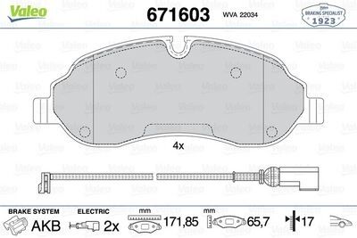 Fren Balatasi Ön (fisli) Transit V363 Ttg 14> (cift Teker)
