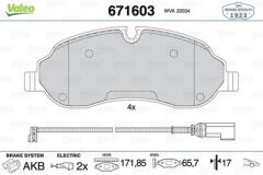Fren Balatasi Ön (fisli) Transit V363 Ttg 14> (cift Teker)