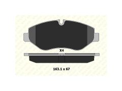 Fren Balatasi Ön Vito W639 07 => Vito W447 14 => Crafter Sprinter 06 =>