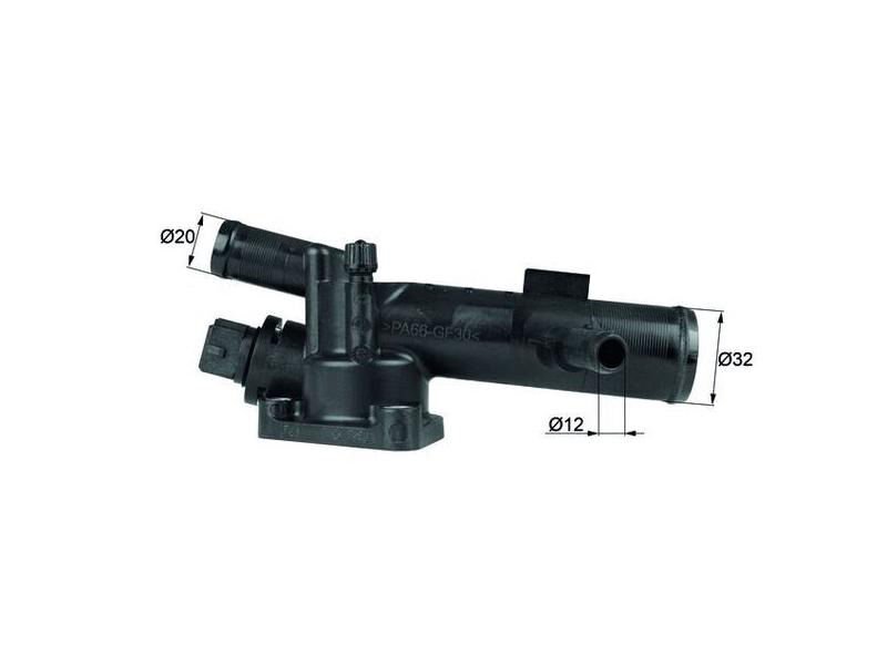 Termostat (komple) Clio Megane Kangoo Thalia Logan 1.5 DCI (89C)