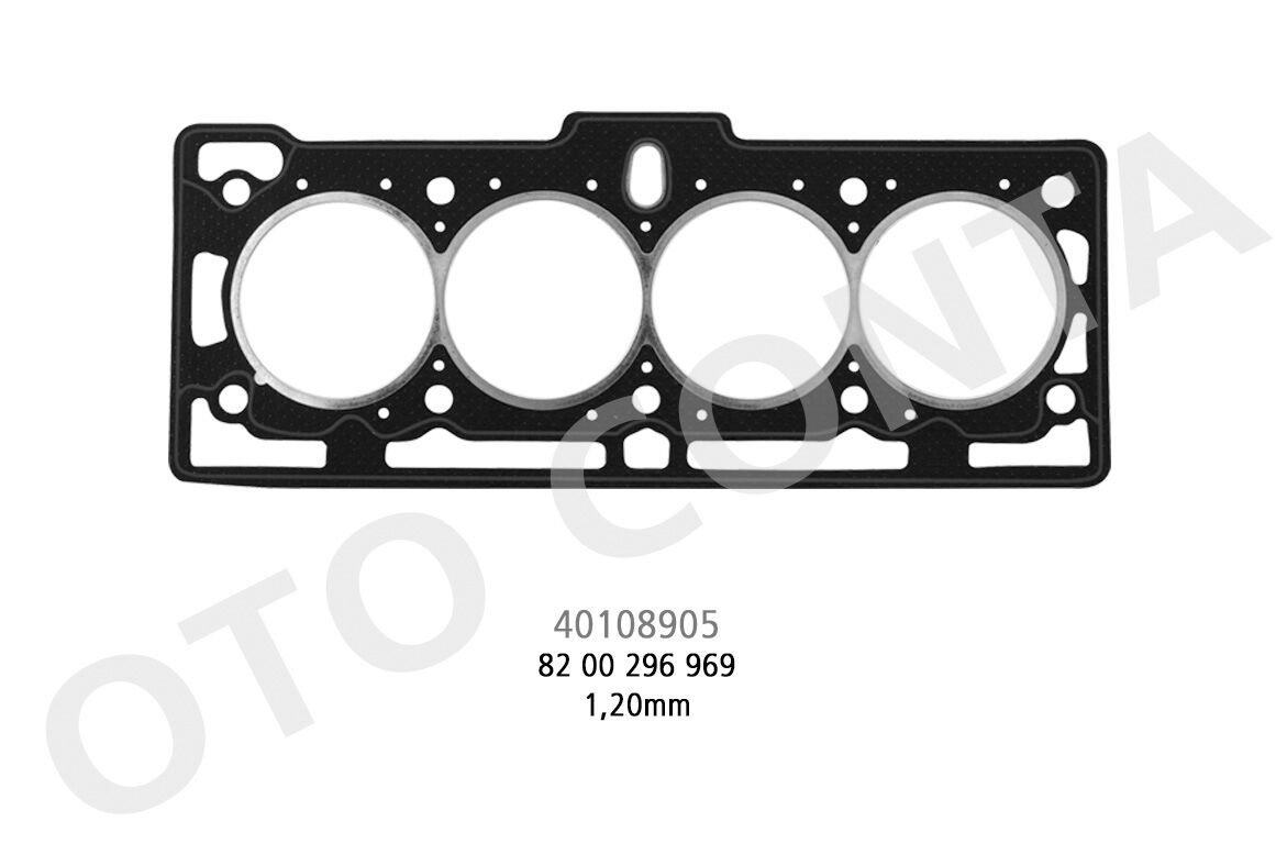 Silindir Kapak Contasi Logan Sandero Kangoo 1.4 1.6 (K7J 710) 1.20MM Sacli Klingrit