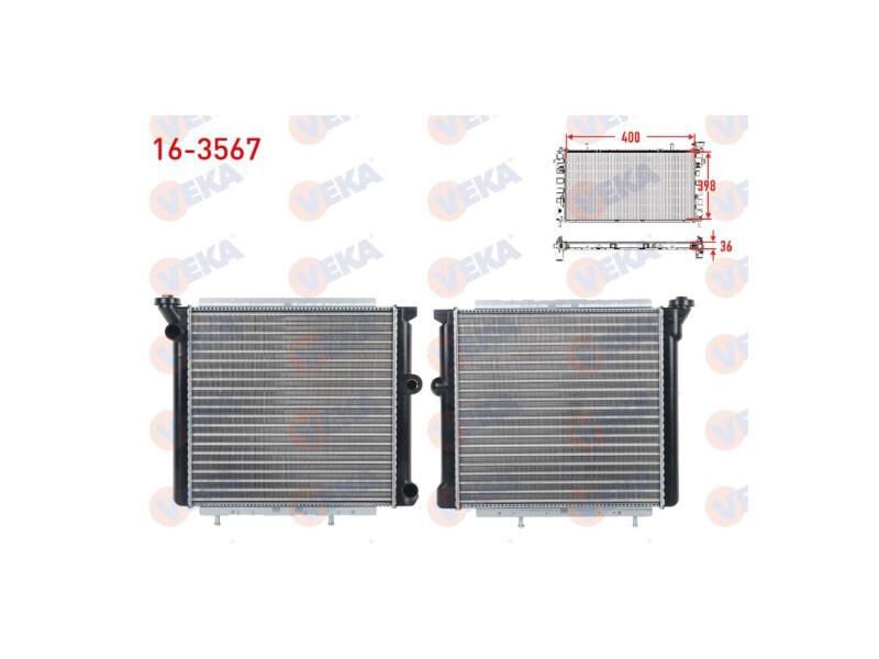 Radyator R9 R11 1.6 Mekanik 3 Sira Karburatorlu