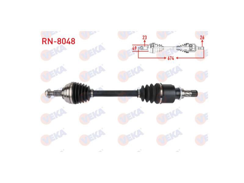 Aks Komple Sol Clio Symbol Thalia 2010 Absli 1.5 DCI