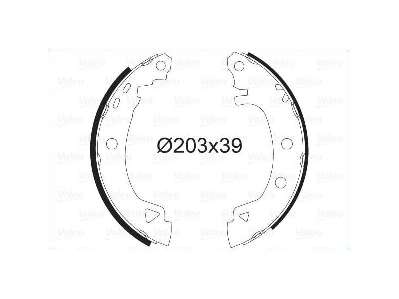 Pabuclu Balata Arka R19 Exp Brava Bravo Marea