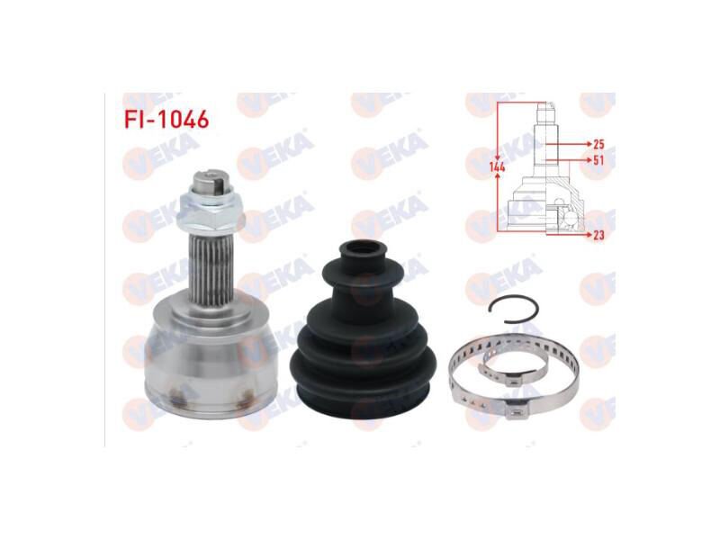 Aks Kafasi Dis Grande Punto 1.3 Mjt 75 Hp 25X23X51 05 - - 12