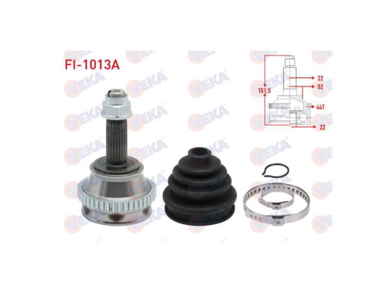 Aks Kafasi Dis Palio 1.6 16V 22X22X52 96 - 03