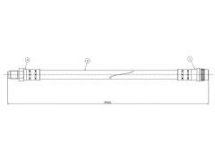 Fren Hortumu Ön R19 31 Cm