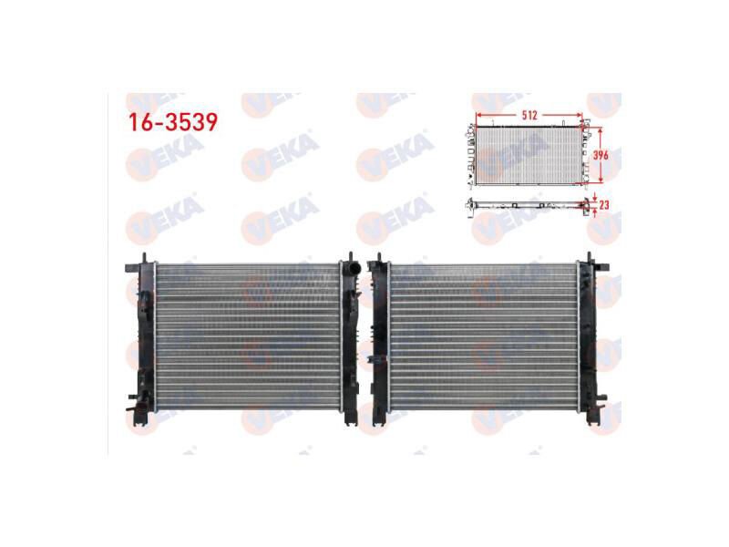 Radyator Clio Iv Logan Ii Dokker Lodgy 1.5 DCI