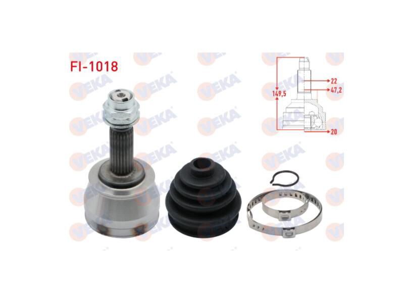 Aks Kafasi Dis Albea 1.2 8V 22X20X46.9 03 - 07