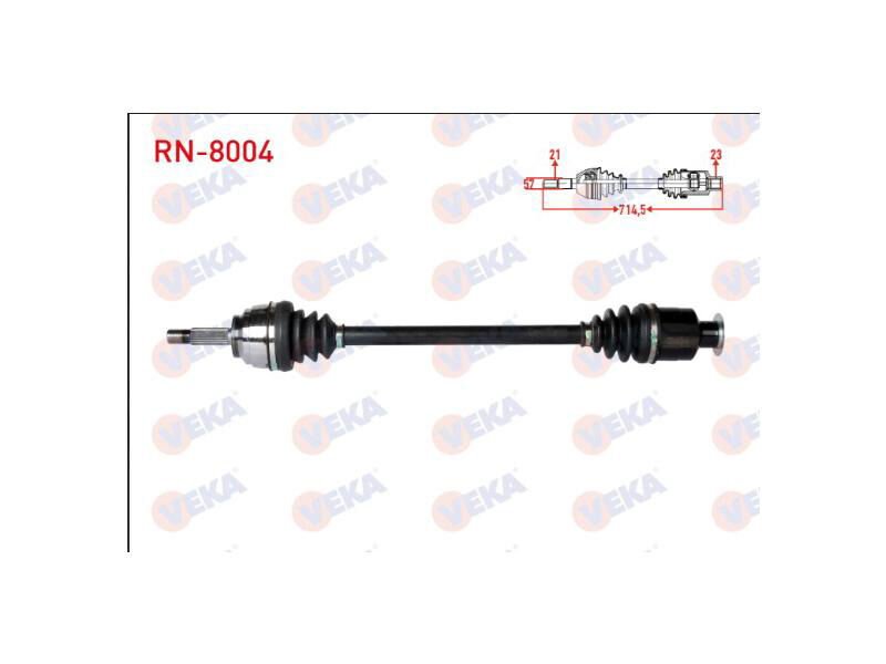 Komple Aks Sağ Ön Kangoo 1.9 DTI 98 - 08