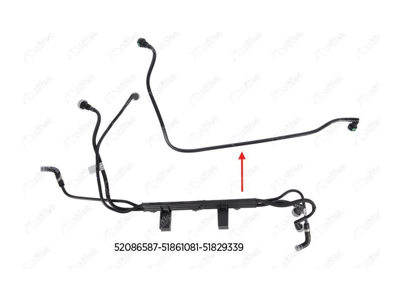 Yakit Borusu Braket Haric EURO 5 Doblo 1.3 D Multi