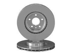 Fren Diski Ön Havali Doblo Ii 10 - 22 Egea 2015 500L 2012 (284X22X44) (boyali)